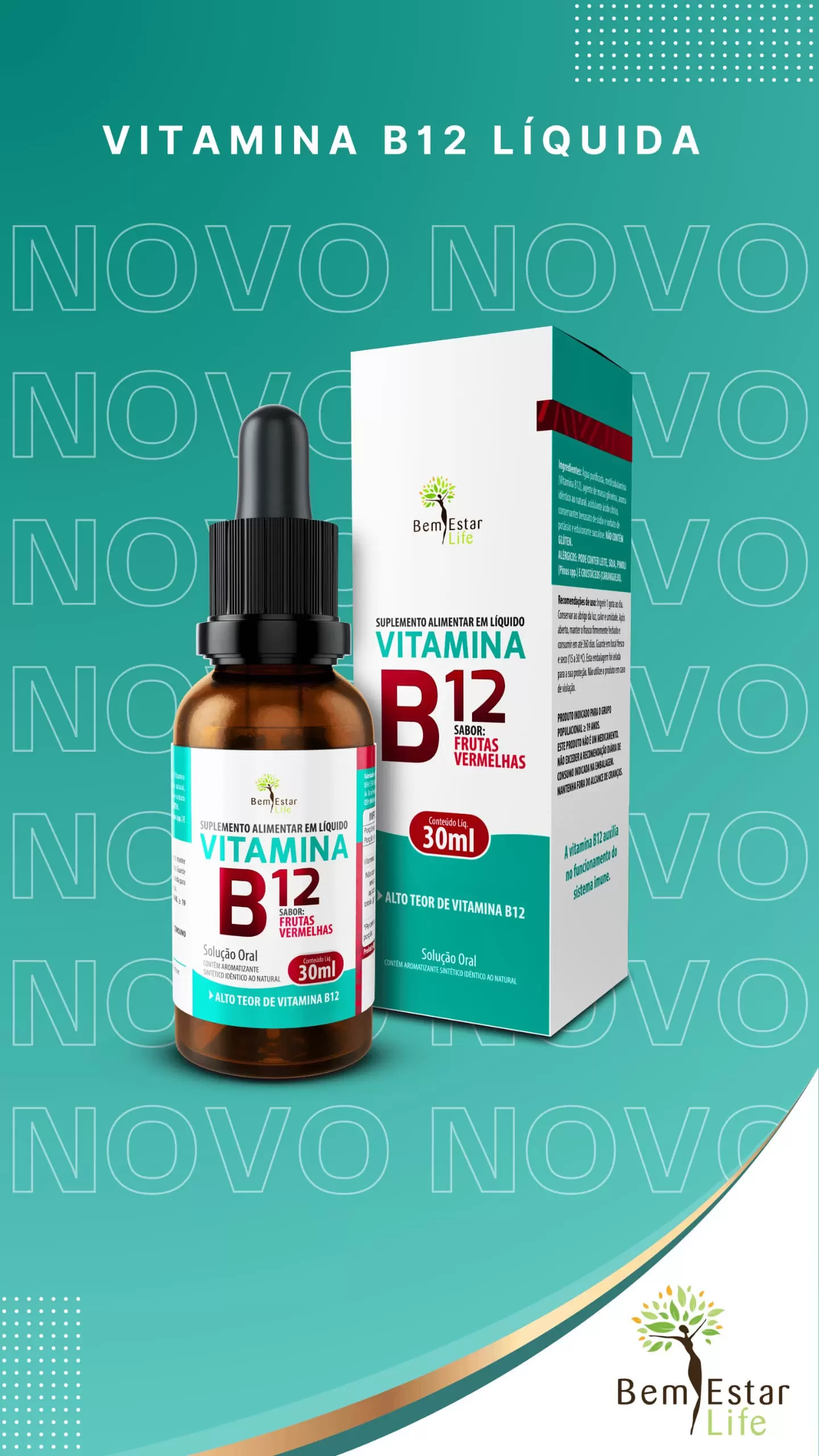 VITAMINA  B12 LIQUIDA  30 ML 