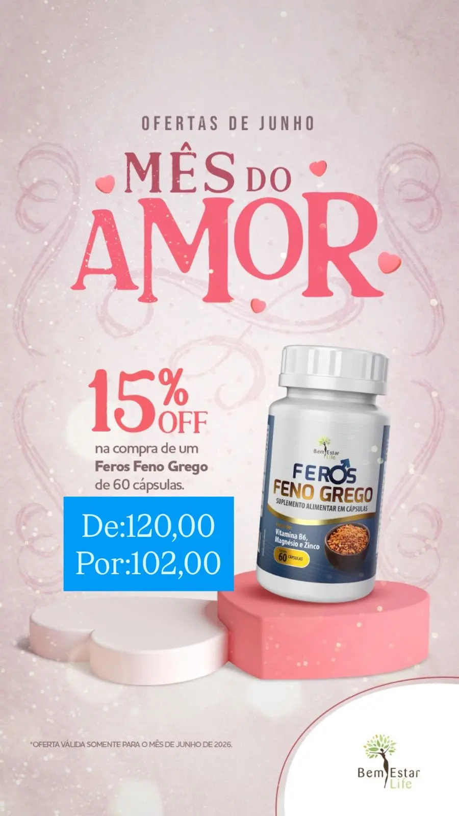 15 % FENO GREGO FEROS 